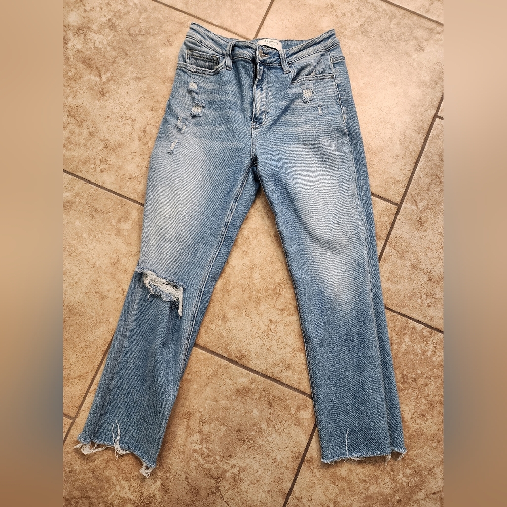 Lovervet distressed cropped jeans 30